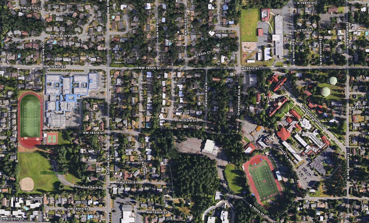 AerialHSFB's tweet photo. King's High School 
Seattle, Washington https://t.co/bmiGp5n4Tc