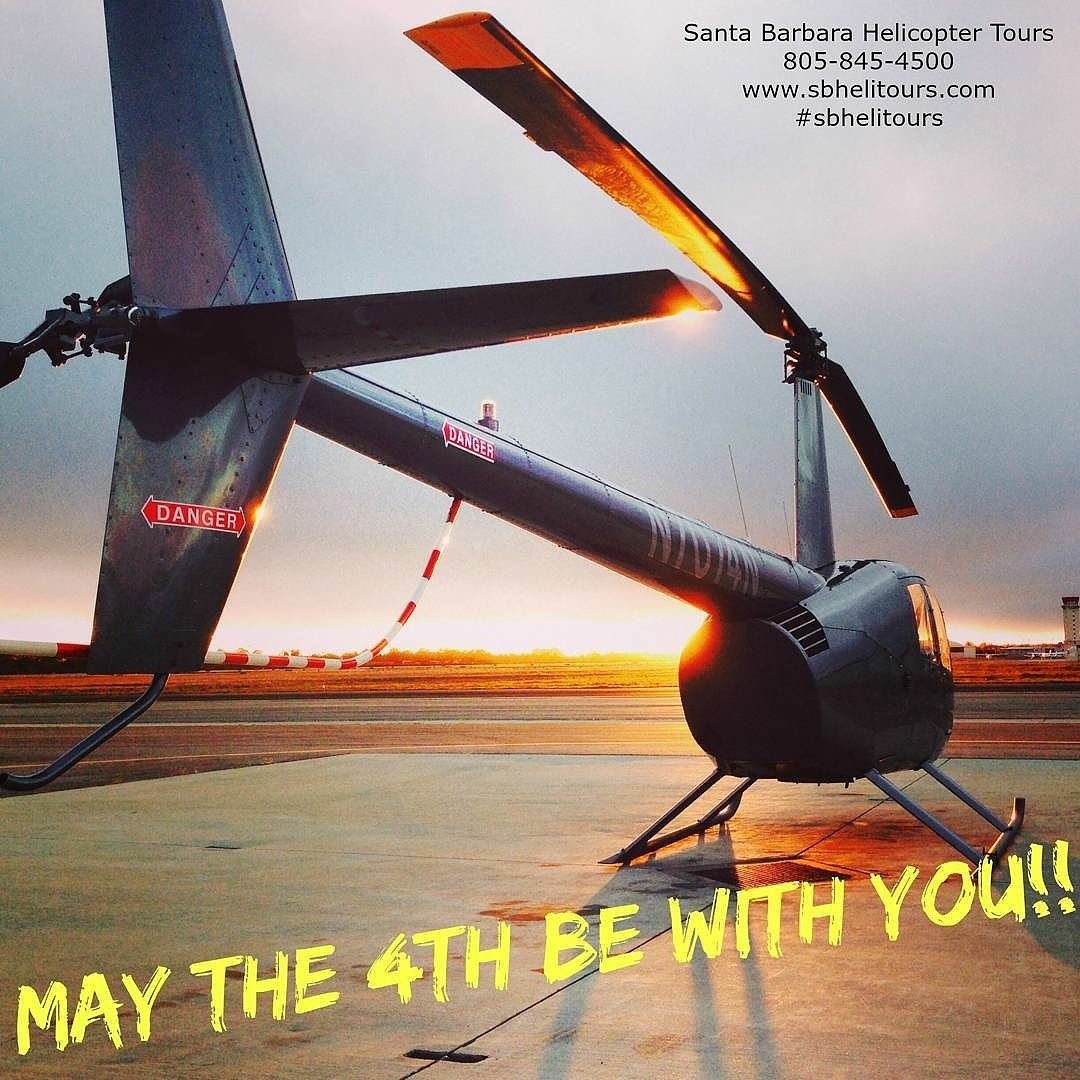 sbhelitours's tweet photo. #Maythe4thBeWithYou 🚁💥💫🌠 @sbhelitours will take U to a Galaxy far, far away.. #Reserve ur #flight TODAY @ 805-845-4500  #whatajourney #seesb https://t.co/GGMSN3ofZR