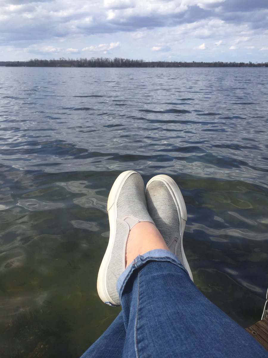 KatyMN12's tweet photo. Saying "hello" to the lake in preparation for kicking off the #MKARocks Spring Conference in the morning. It's a tough gig. https://t.co/NYUpYaLnDm