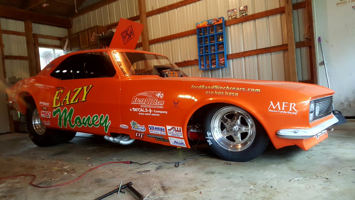 KC135BOOMER's tweet photo. Car is ready, weather is not. The rain storm system from hell is still going and the races at Milan Dragway are cancelled.  #NoMoRain https://t.co/pcaf2vi8Qq