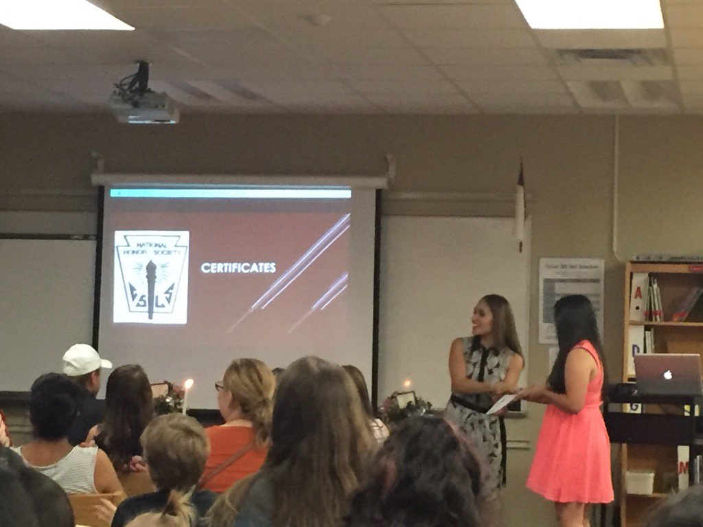 bakerjf_nytx's tweet photo. NJHS induction @DeLayMS!!! So proud of Ms. Prado and of our amazing inductees! @KKNyquist @According2Dack #DeLayU https://t.co/UeEpL6GFPP