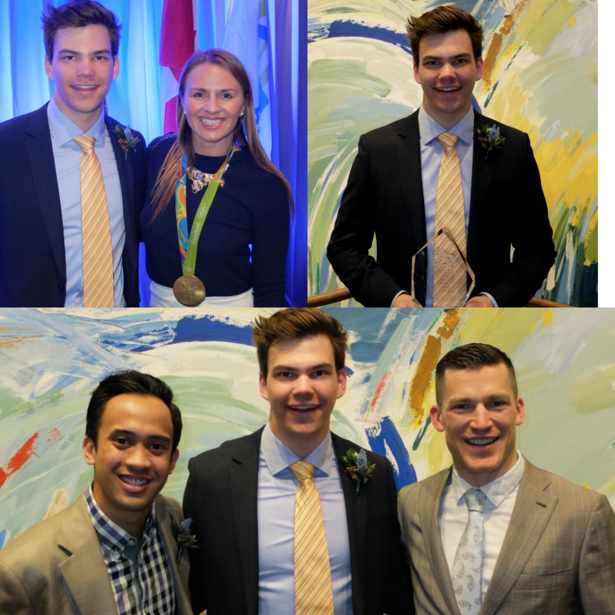 Huge honour to receive the 2016 Alberta Male Athlete of the year award!