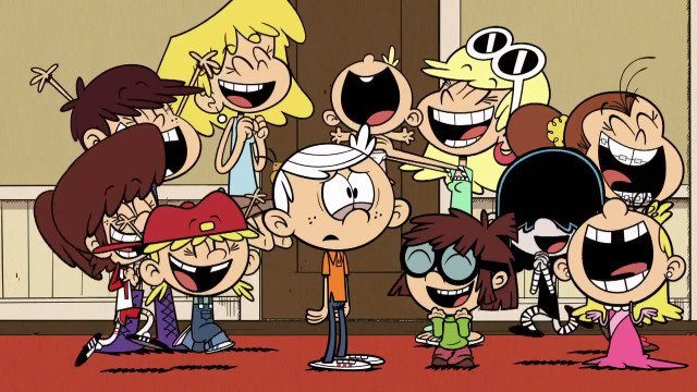 #こどもの日なのでこどもの画像を貼る
子供だらけのThe Loud House を見ようねみんな 