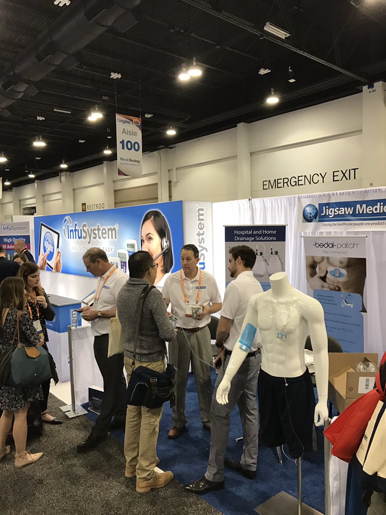 AlexanderDamme's tweet photo. US launch of the Bedalpatch at the ONS conference in Denver. Great vibe at the booth! https://t.co/pdJCmNfQnJ