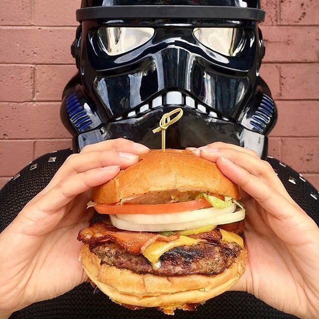 Stanfords_LCtr's tweet photo. May the 4th (and a juicy #Cheeseburger) be with you! #Maythe4thBeWithYou #starwarz https://t.co/uFiBpPzLFS