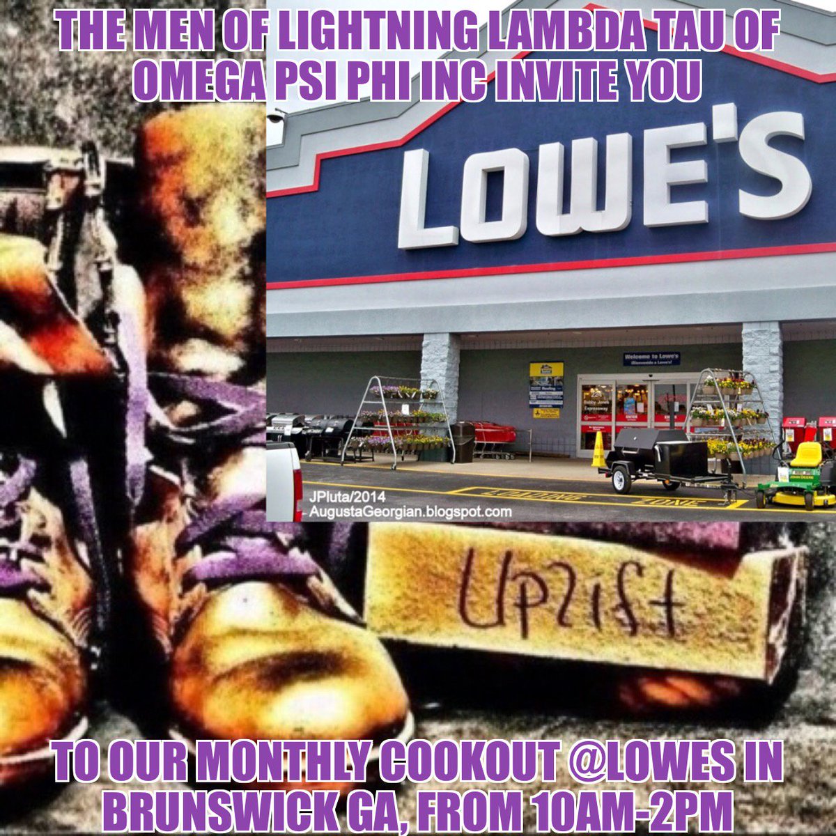 We got our 1st Friday even tomorrow in downtown #BrunswickGA then 5-06-17 our #Cookowt @#Lowes. Come enjoy and get #FreeFood #LLT #OPP
