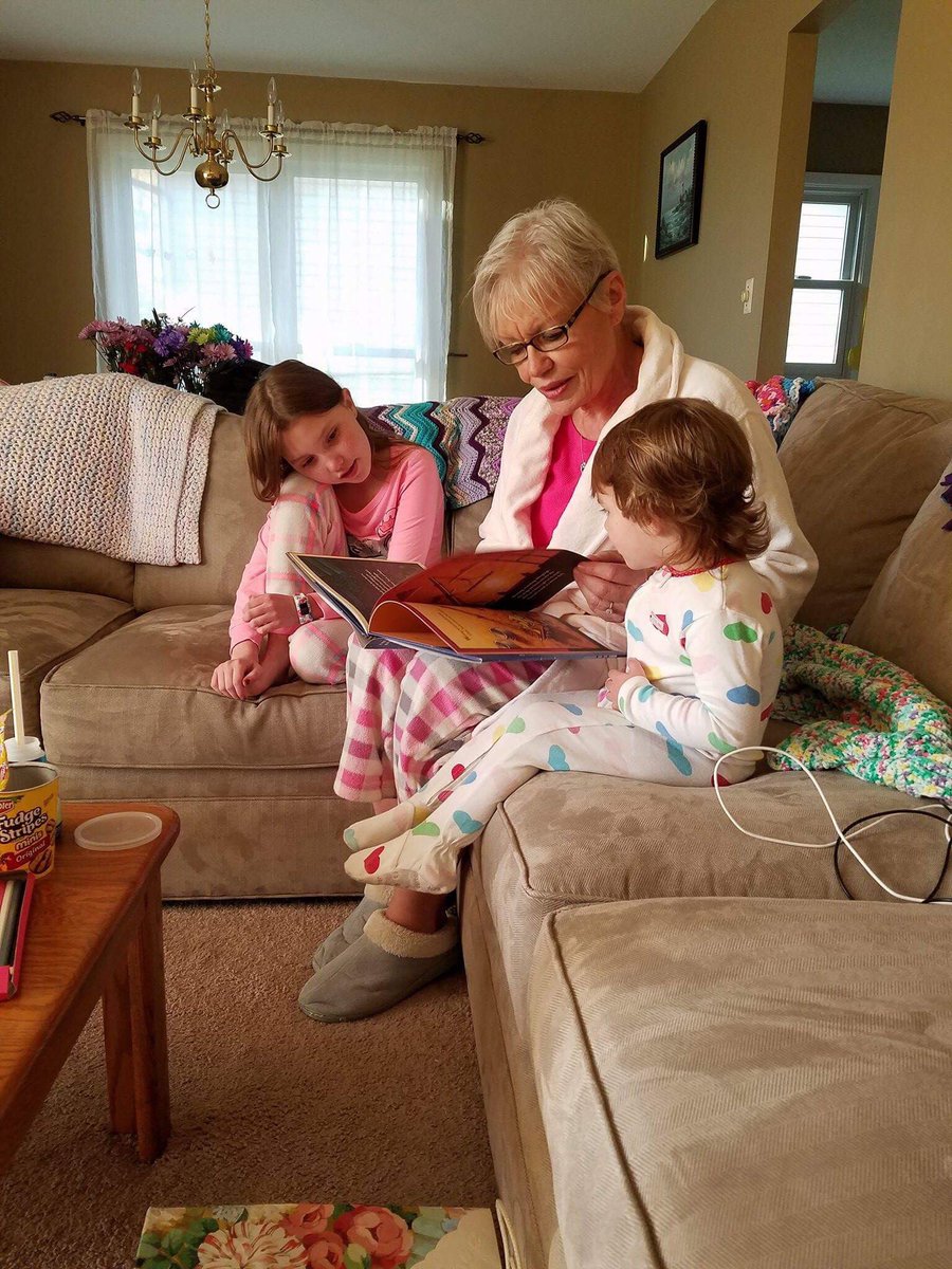 Butterfield_PTA's tweet photo. Another lucky raffle winner enjoying bedtime stories with Mrs Kring @Lizzy102581 @Pattikring44 #Weare44 #bfbluejays https://t.co/ygoL8xSZoT