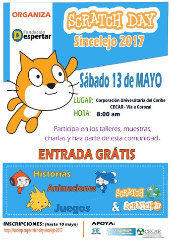 FundespCol's tweet photo. #SratchDay en la costa Caribe Colombiana. La Fundación Despertar #redcolre #fundespcol #educación #programación #MIT #revolucióneducativa https://t.co/wIQmV1Ppjp