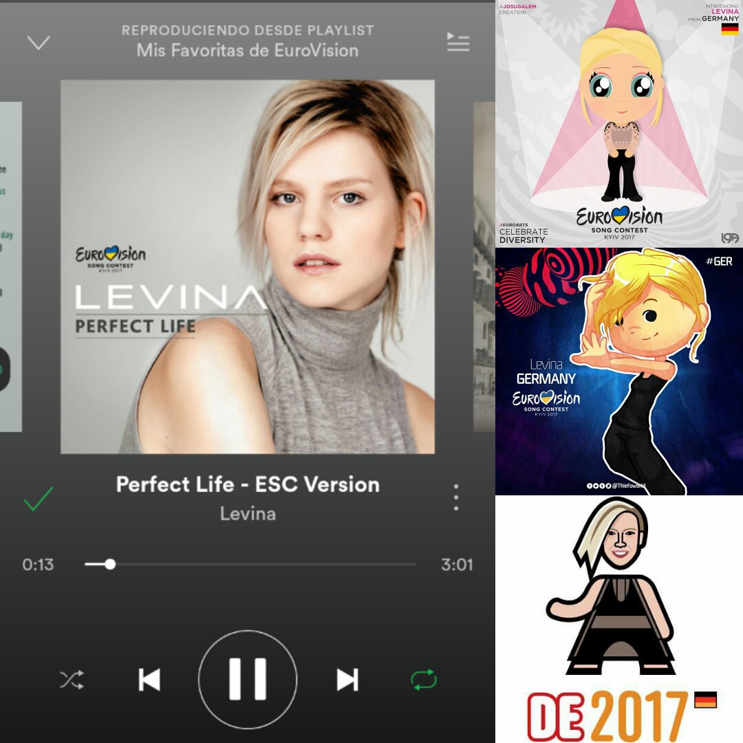 dadriango's tweet photo. I support #Germany #Levina #PerfectLife #Eurovision #JGADesing #Thiefoworld #Europops #CelebrateDiversity #ESC2017 😍🍀🇩🇪! https://t.co/fKAsQSaA2b
