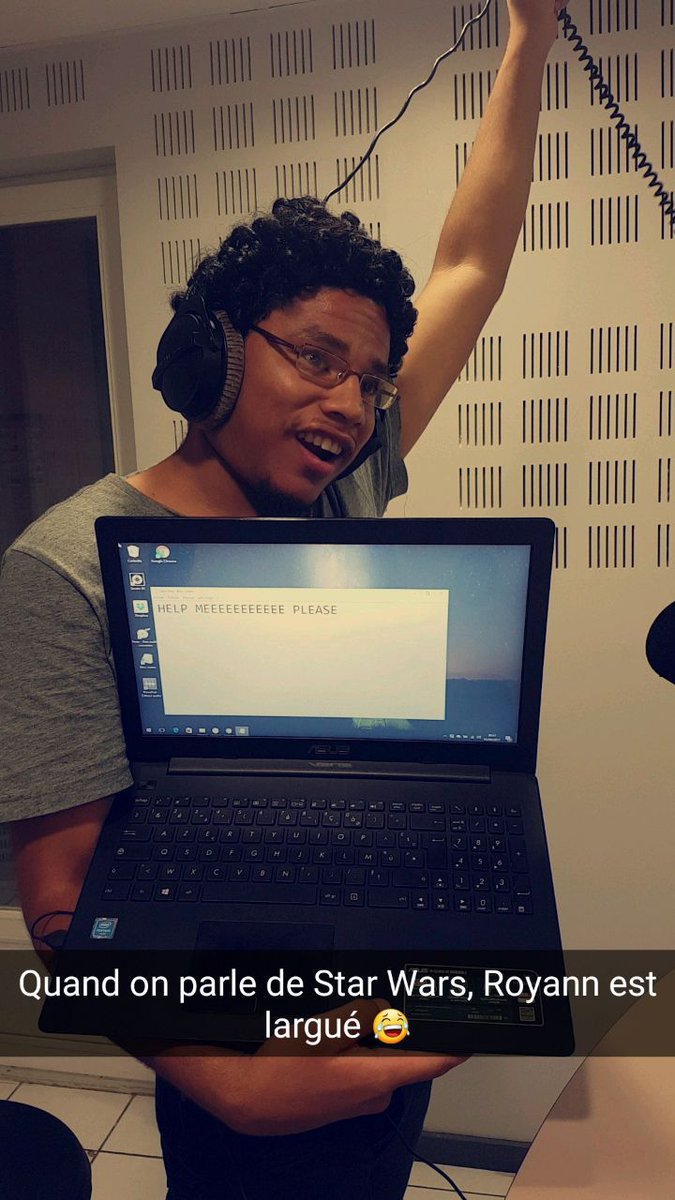 NRJConnect973's tweet photo. #AMaytheforcebewithyou #MayThe4thBeWithYou #StarWarsDay
#NRJConnect #NRJGuyane #Royann https://t.co/VdGNwezKN6