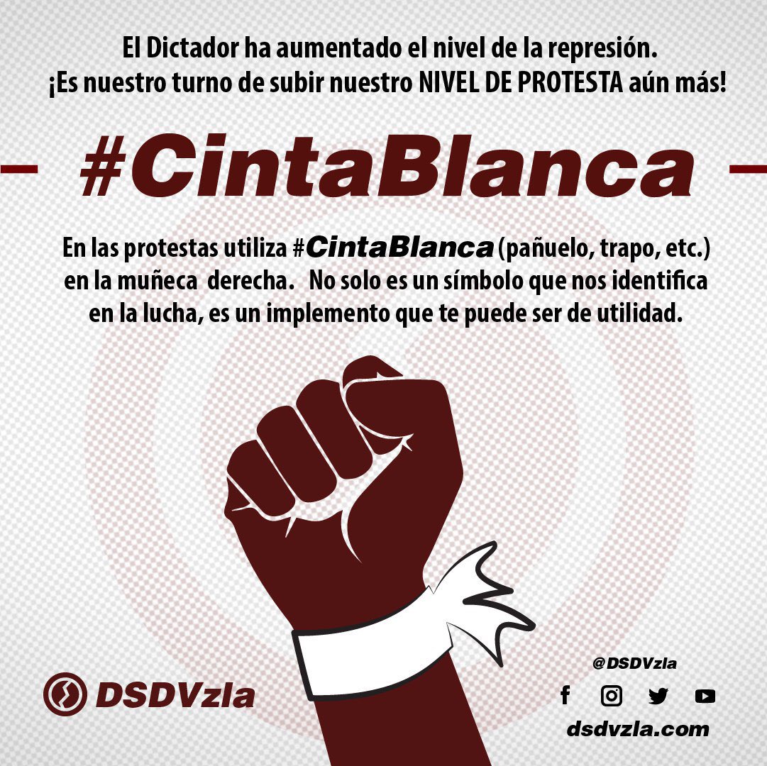 Juliococo's tweet photo. 9.- Propusimos #CintaBlanca como símbolo de lucha, lo hicimos pensando en los gases.
Si no hay máscara, el trapo con agua con bicarbonato https://t.co/nsnVxsMRC3