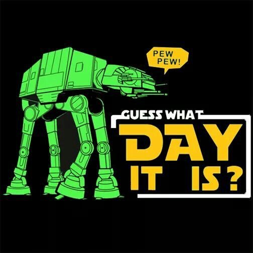 sand98's tweet image. May the fourth be with you! #StarWarsDay