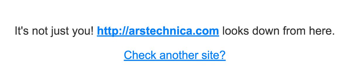 nvilppu's tweet photo. @arstechnica it looks like https://t.co/5muHpaCZmv is down. 
https://t.co/YcyYvc3vXn https://t.co/rgbUYiLllO