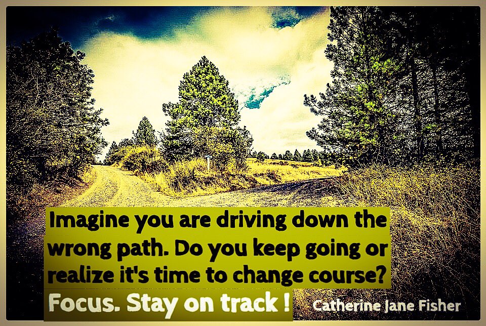 empowertarian's tweet image. #imagine ur #driving down the #wrongpath ~ Do you #keepgoing or #realize it&apos;s time to #change course? #Focus Stay on #track &amp;amp; have #faith !