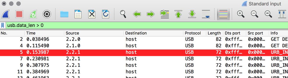 jamesjara's tweet photo. free #USBHID protocol, it finds the "Leftover Capture Data: " from a Dump #wireshark and outputs readable string #infosec thanks KrisztiánVa https://t.co/fvaPKXsWsl