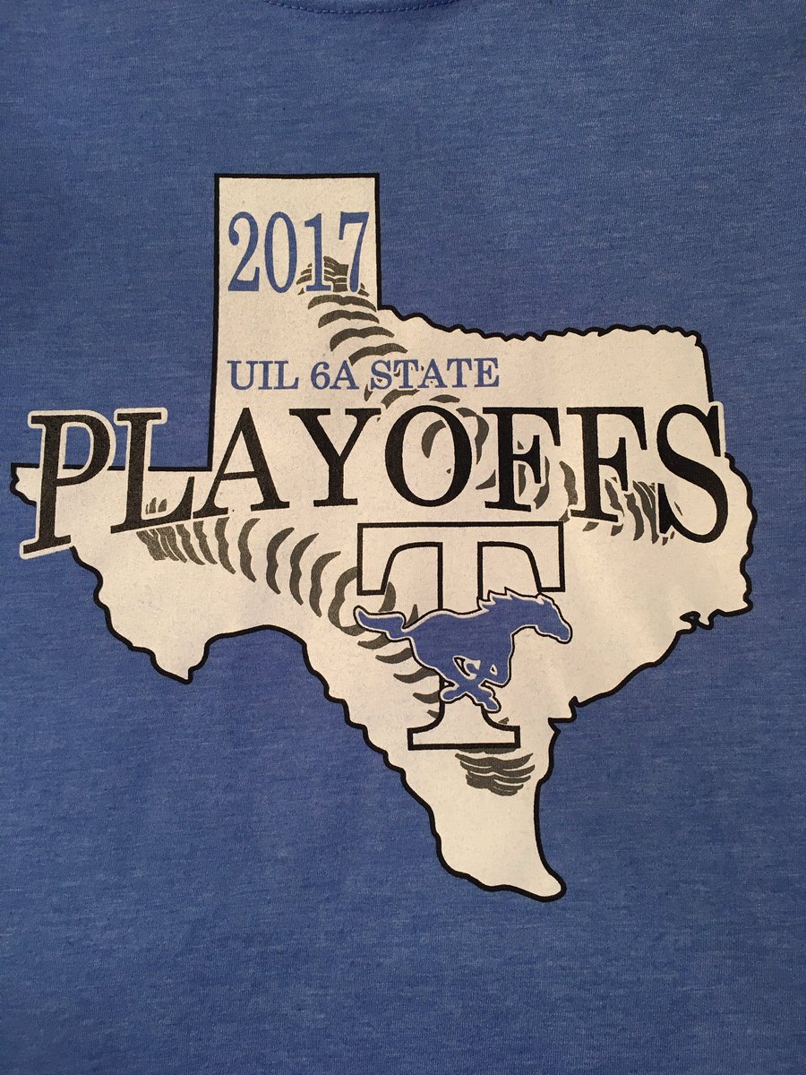 baseball_THS's tweet photo. Playoff Shirts are in! Pickup and pay tonight, lunch tomorrow or 30 mins before game times. Check your email for details. https://t.co/Q65sf8R7If