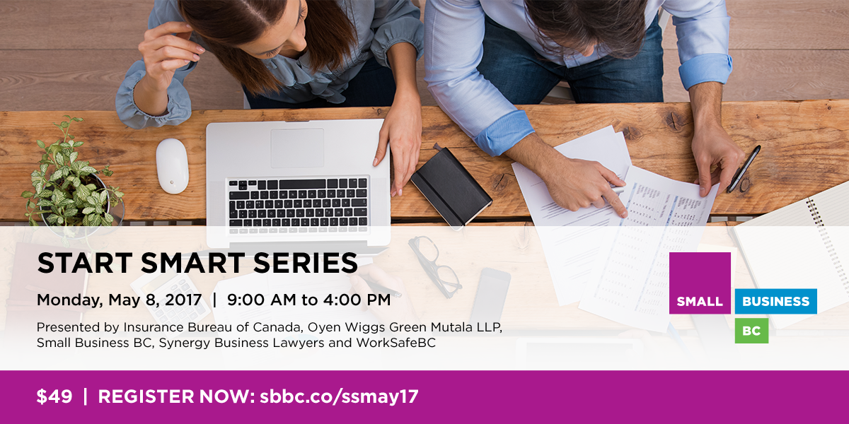 SmallBusinessBC's tweet photo. Start Smart is one of our most popular #SBBCedu seminars for a reason. Make sure your #BCbiz is on the right track! https://t.co/eL5qUJiGoU https://t.co/k59hdEjUKF
