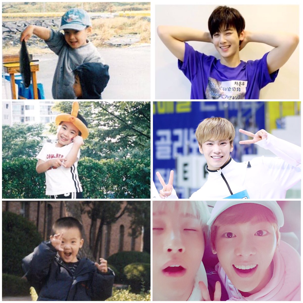 ASTROの幼少期が面影ありすぎて笑 かわいい😌💕💕 #ASTRO #アストロ