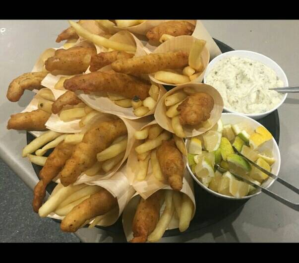minutechefs's tweet photo. Fish and chip cones are always a hit! Are you planning a party? Enquire today about our fingerfood catered functions starting at $35pp https://t.co/dYP1WilGnp