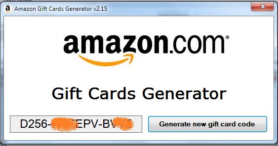 Amazo gift card generator