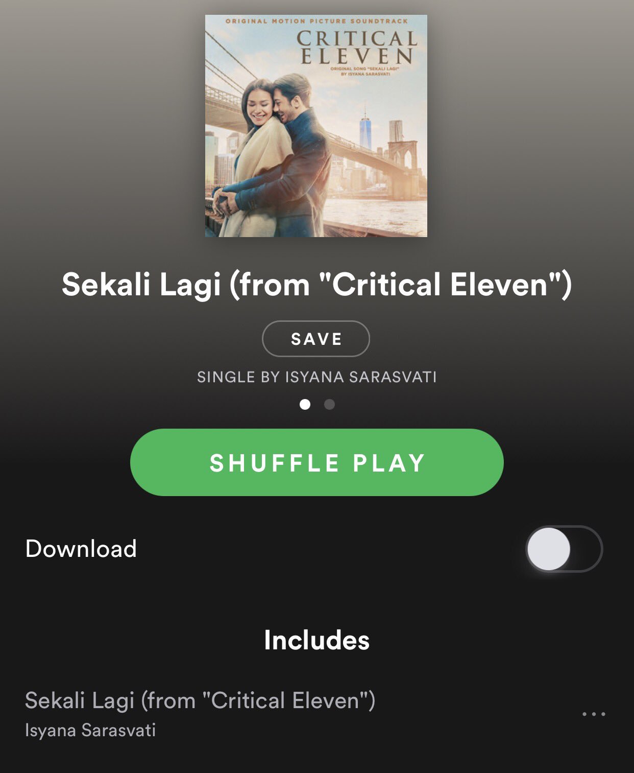 Ika Natassa On Twitter You Can Listen To Sekali Lagi Original Motion Picture Soundtrack Of Criticaleleven On Spotify Now Https T Co Sot956j3hu Https T Co Wrobmcozdt
