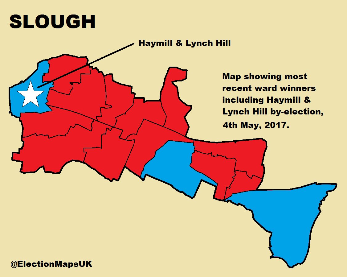 electionmapsuk's tweet photo. Conservative hold Haymill & Lynch Hill on Slough Unitary Authority. Part of Lab-held Marginal of #Slough constituency.
#Haymill #LynchHill https://t.co/k3Cp7hKptH
