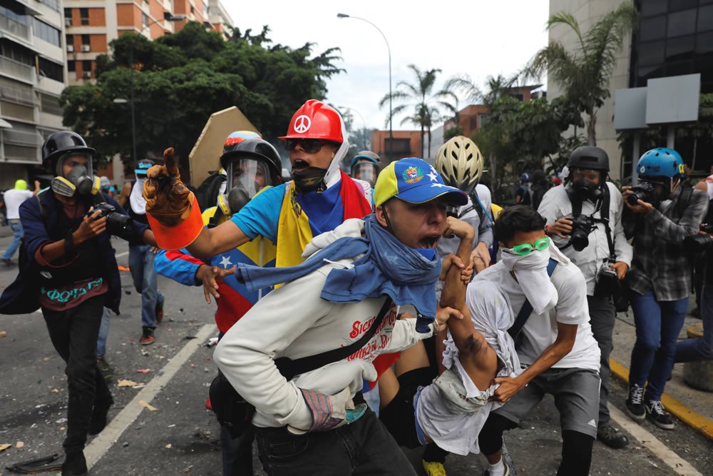 Resultado de imagen para CRISIS VENEZUELA VIOLENCIA