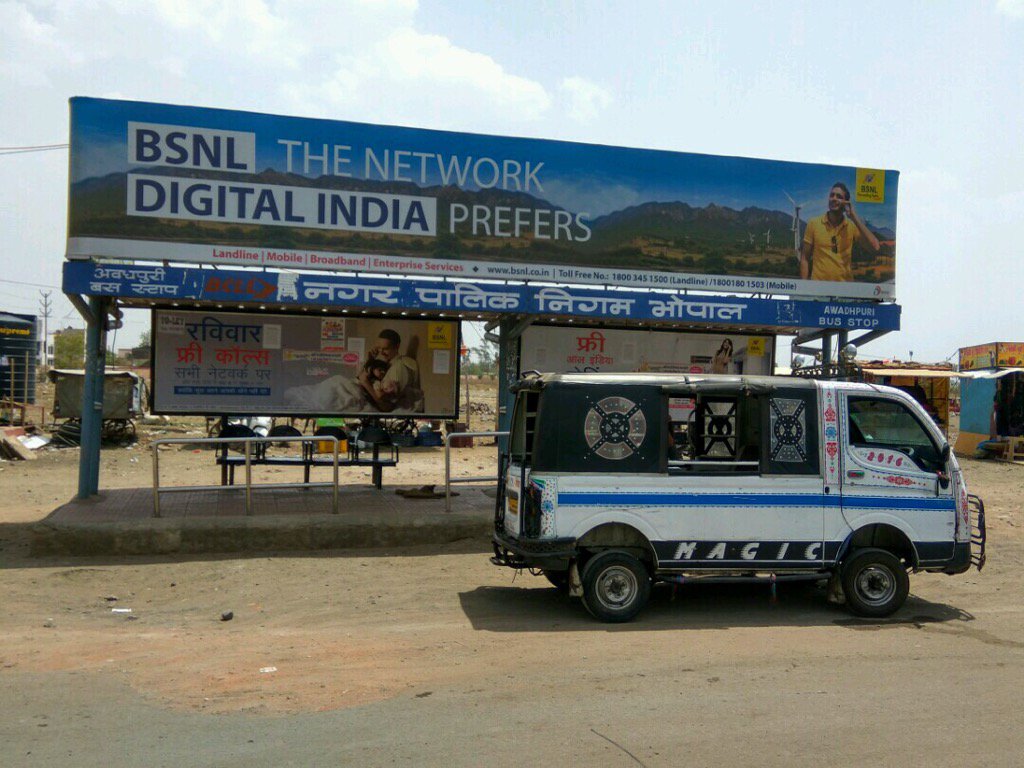 neerja_tiwari's tweet photo. #BSNL at #Bhopal  spreading the message https://t.co/nwxv6wMcM0