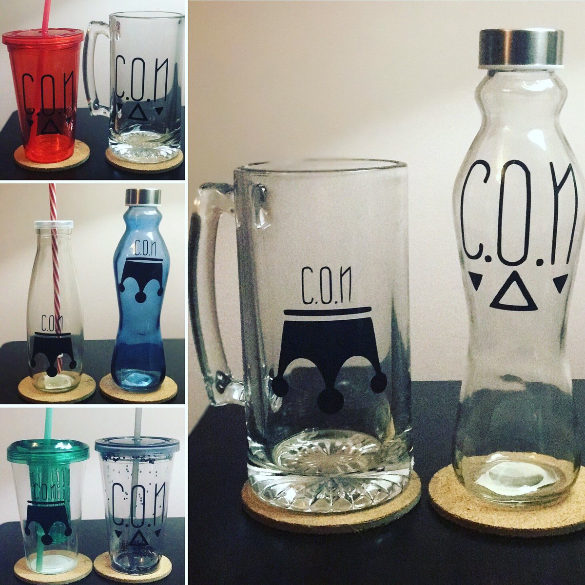 TheCrowne17's tweet photo. The CON brand is proud to now offer cups! Glassware $7! Plastic tumblers $6! Message me to get yours today! #crownsforeveryone #con https://t.co/6viQFNLCYQ