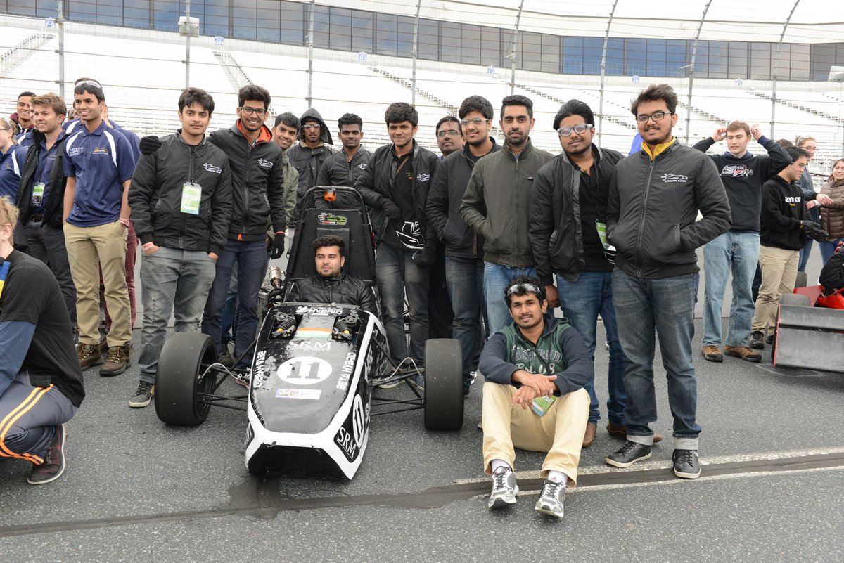 Congrats to SRM University <a href="/Hybrutos_Racing/">Hybrutos Racing</a> <a href="/SRM_Univ/">SRM Institute of Science and Technology</a> for taking 3rd place in hybrid at #formulahybrid17! <a href="/the_hindu/">The Hindu</a> <a href="/timesofindia/">The Times Of India</a>