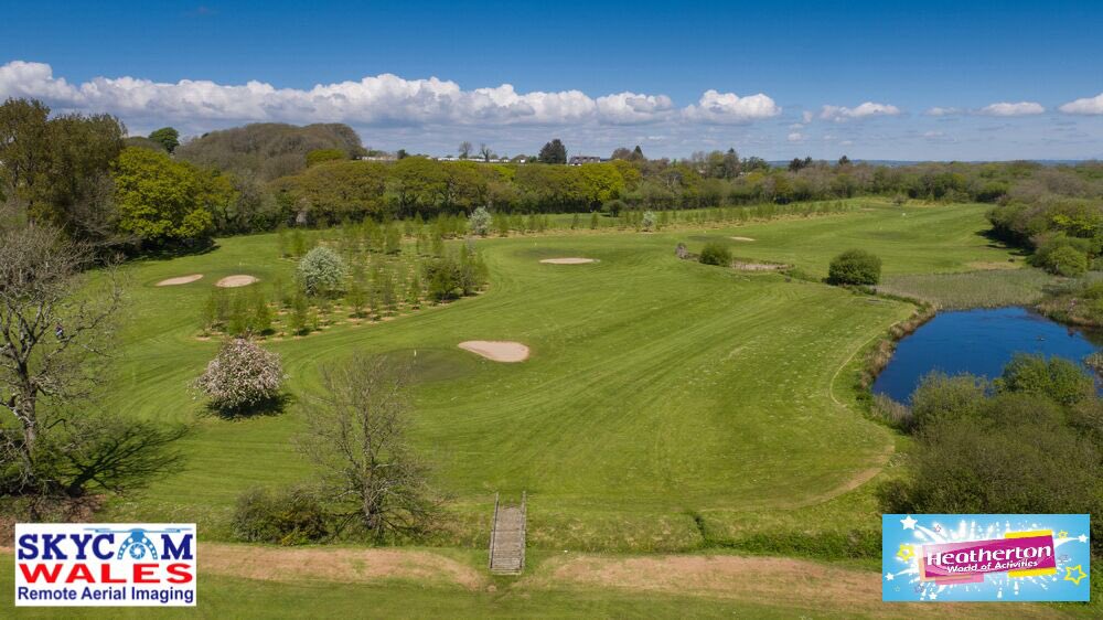 18 hole #golf at Heatherton! £6.50 a round! #tenby #Pembrokeshire @SkycamWales  heatherton.co.uk