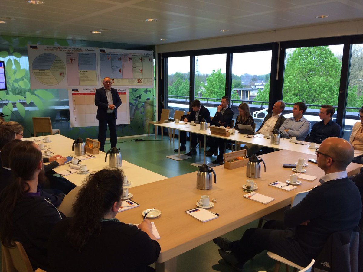 Gisteren hebben we met onze partner @Rabohgwz bij geïnteresseerde relaties het Dinkelberg &amp; Kuipers Business Succes Model geïntroduceerd.