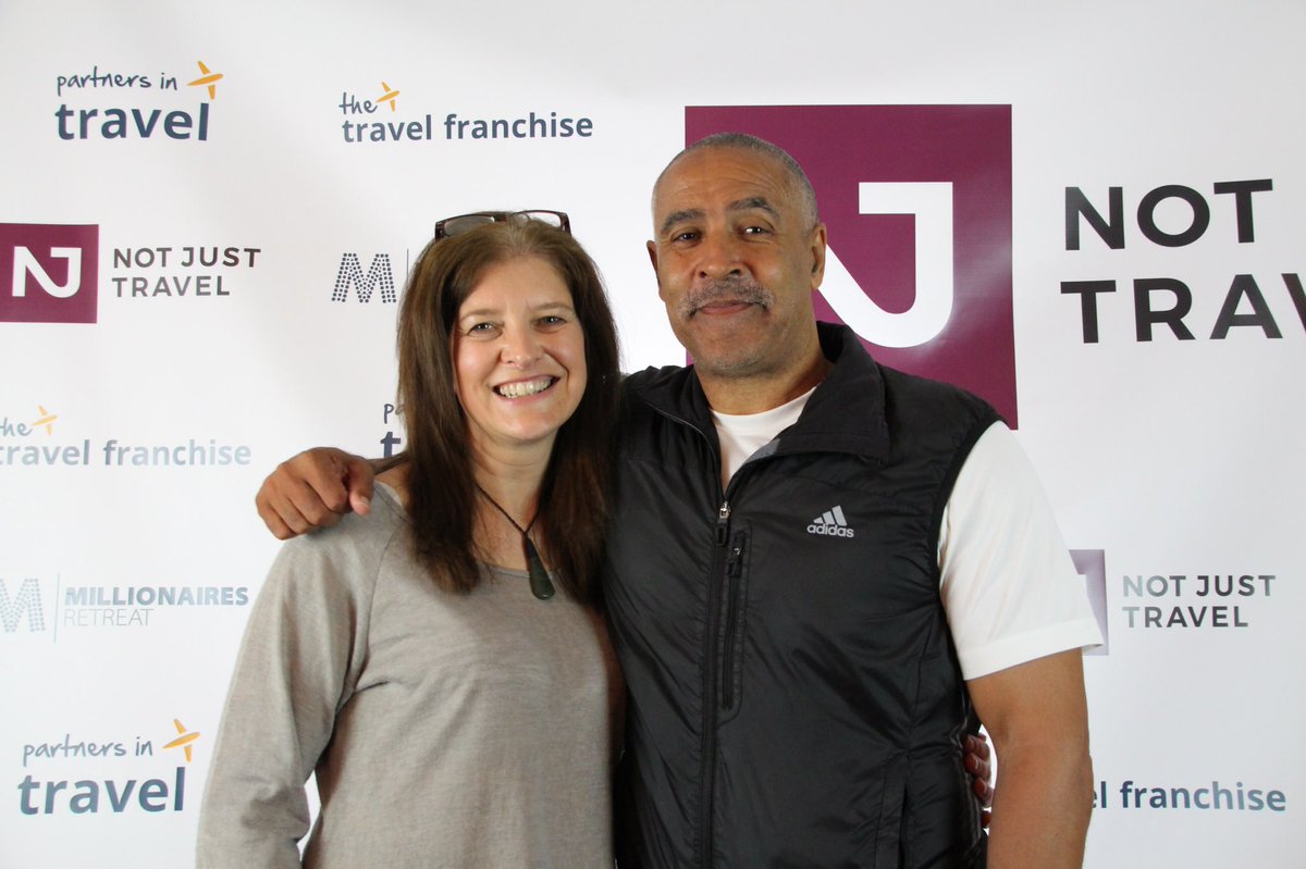 So exciting ! Possibly the greatest athlete of all time,double Olympic gold medalist Daley Thompson is Not Just Travel's Brand Ambassador.