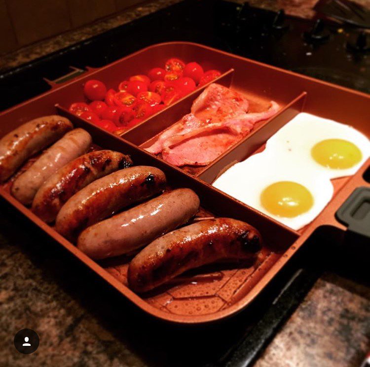 officialHSTV's tweet photo. Click ❤️ if you LOVE a fry up on a FRY-DAY! Check out our #QuadraPan fan creations😍 https://t.co/sQYNAoChZ1 #tasty #friyay #Fridayfeeling https://t.co/c3d2bTH9Vk