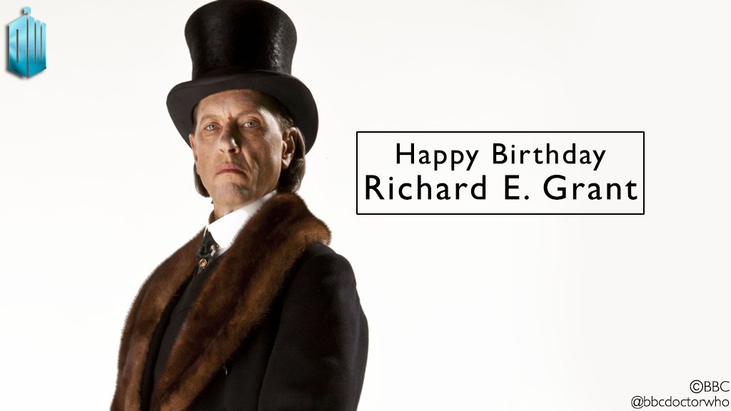 Happy birthday to Richard E Grant, who played the sinister Dr Simeon!  