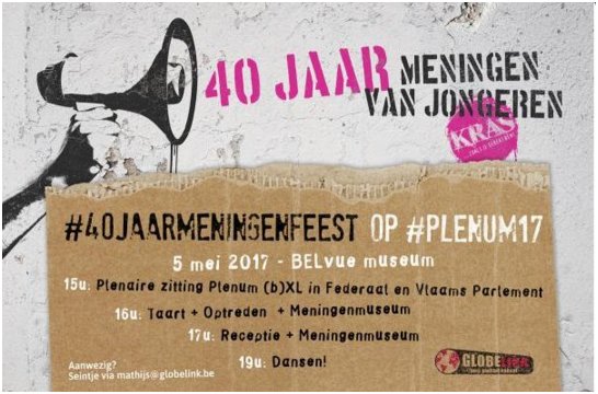 DeKamerBE's tweet image. Honderden enthousiaste jongeren komen a in @DeKamerBE &amp;amp; @SenaatSenat voor slotzitting #plenum17  #40jaarmeningenvanjongeren - @krasglobelink