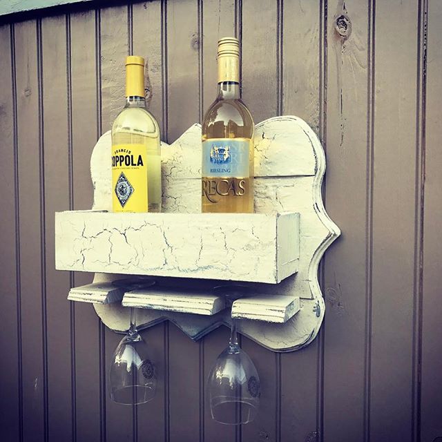 Wine rack made from an old used 2x4... fun little project.