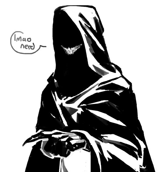 horribly art blocked tonight, all I have to show for my work is a scribbly sassomancer 
