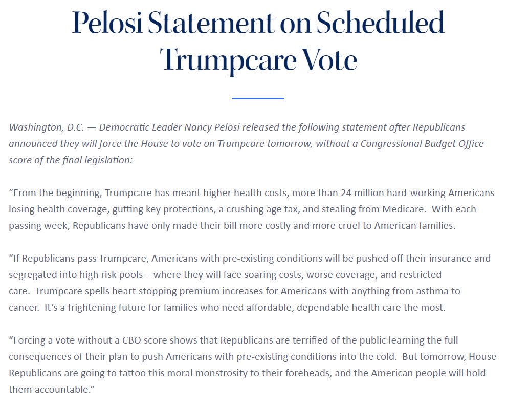 Obiesbarbq's tweet photo. Every Republican who votes for #Trumpcare will have it tattooed on their... https://t.co/pzAkFz1FPf by #SteveHensonME via @c0nvey https://t.co/bIfDkwNEby