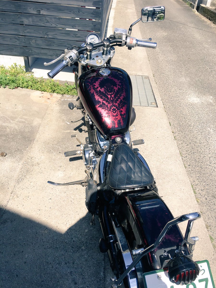 gesuto423's tweet photo. Myバイク入手しに香川県まで車できた帰りは楽しみながらのってくぜー👍折り返しがんばるぞ！きざし、かずき付き添いありがと😁 https://t.co/rPCgkJnzxi