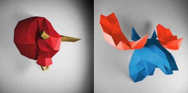 creativeneoscom's tweet photo. Paper Animal Trophies https://t.co/xQaaGenb8j https://t.co/dM5QfKaHMj