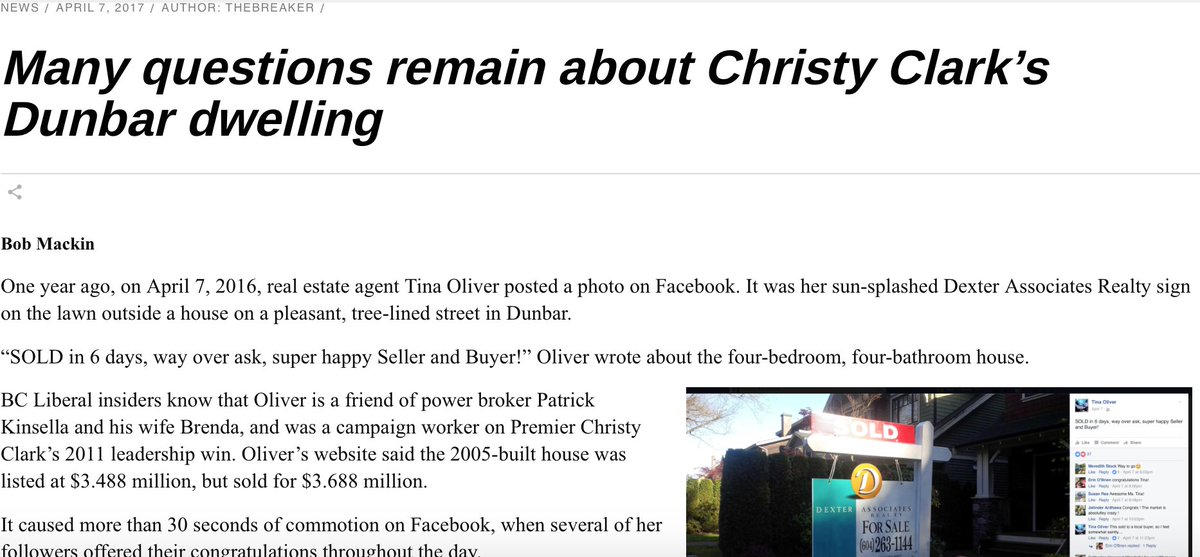 theBreakerNews's tweet photo. Update: Clark lawyer goes silent, after @BobMackin asks for proof that she pays rent. #bcpoli #bcelxn17 #vanRE https://t.co/qRr2GgAZKK https://t.co/CNZUHL5y21
