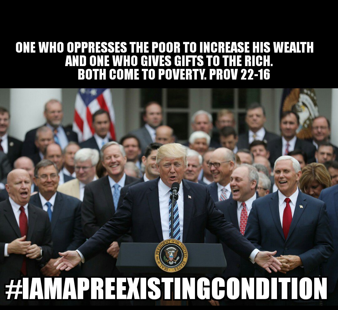 JailCorruptBank's tweet photo. #IAmAPreexistingCondition #ResistTrumpCare , #faceAddiction Trump making #heroinepidemic worse https://t.co/mDxdo12Fte