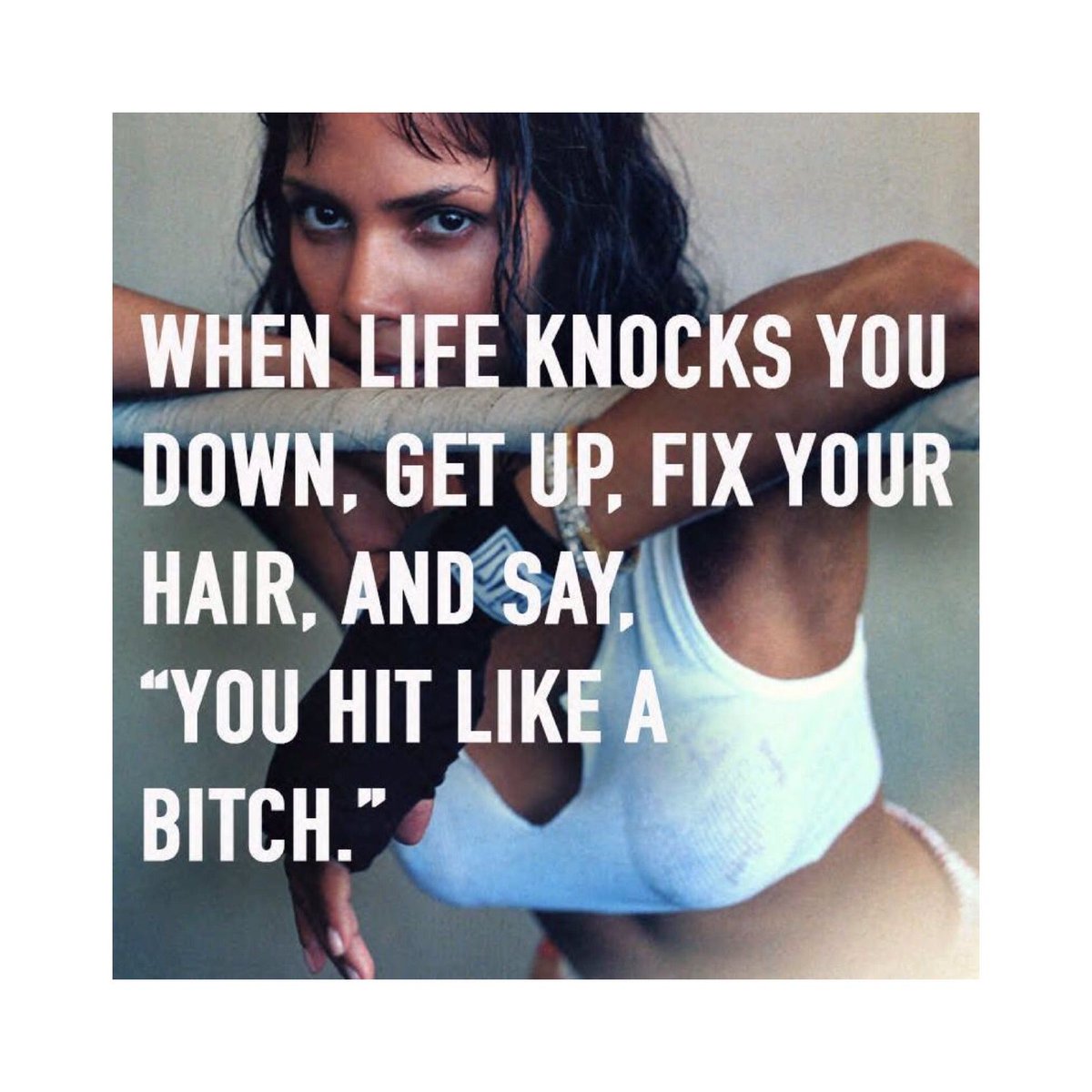 smisarko's tweet photo. 🙌👌 don't let life knock you down 💕 https://t.co/YFBJ4AHbrX