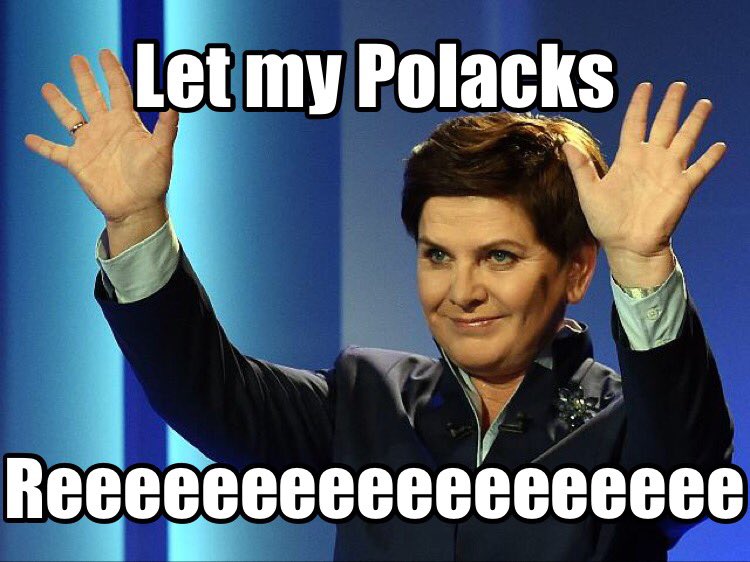 DeploraSamurai's tweet image. Poland has got their shit together these days. Praise KEK. #NoRefugees #IslamDoesNotBelong #BanEU #LePen2017 #FreeKekistan