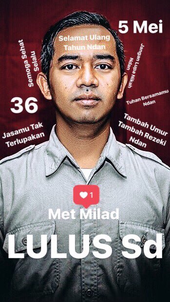 Selamat Ulang Tahun ndan. <a href="/Lulus_SD/">Lulus SD</a>