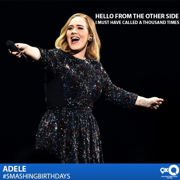 Adele Laurie Blue Adkins celebrates her birthday today! Happy Birthday!

What\s your favourite Adele single? 