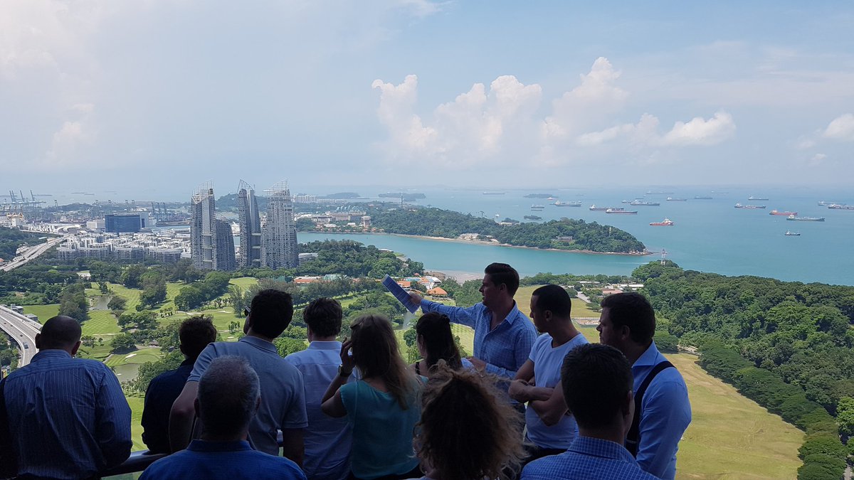 Rombit_com's tweet photo. One of our lasts stops of this mission: a visit to PSA. Impressive! #TeamGoGlobal #FlandersTrade #IoT #StartupsBe #Singapore #Betech https://t.co/T2pm13njBi