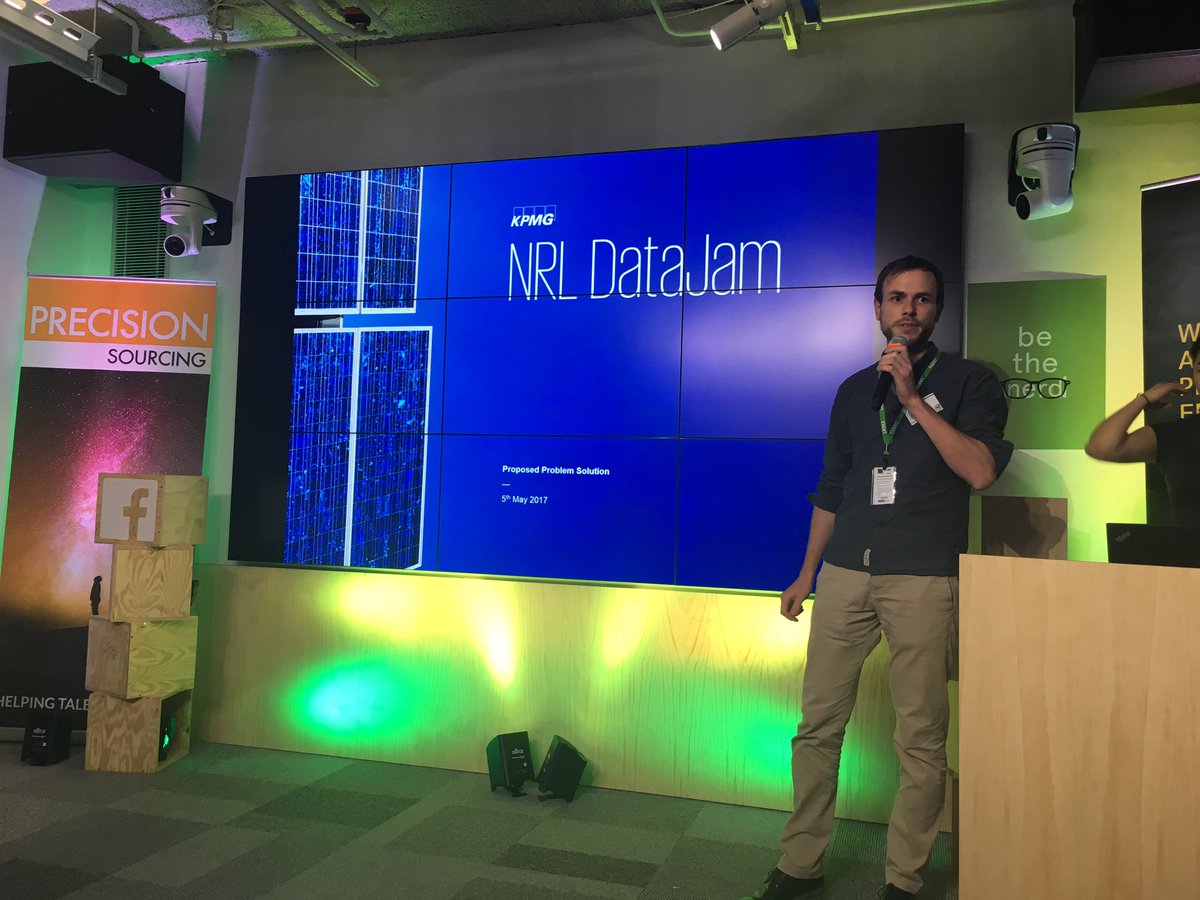 PrecisionSydney's tweet photo. @KPMG get started! #NRLDataJam @facebook @NRL https://t.co/Eu3FfESiXV