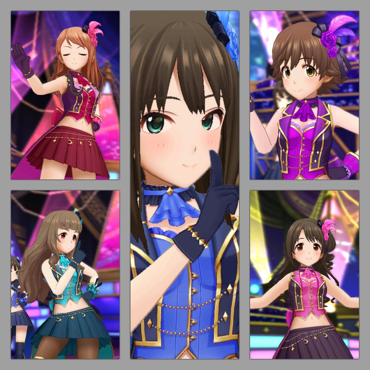 ニノマエ ハジメ Sur Twitter これがperfect 5thの力だ 自作コラ画像ッスけど デレステ コラ画像 Lipps衣装